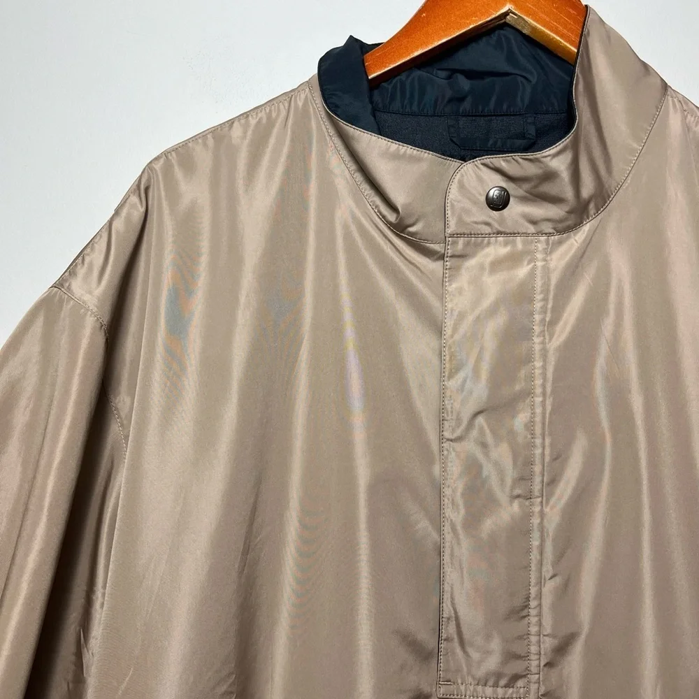 DryJoys By FootJoy Short Sleeve 1/4 Zip Golf Pullover Jacket XL